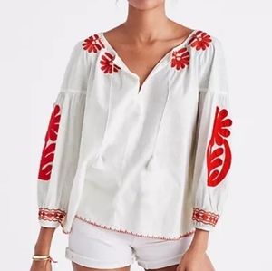 Madewell Blanca top